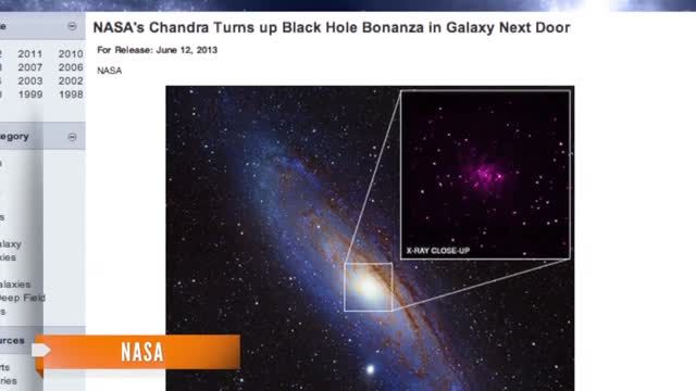 News video: NASA Finds 26 Black Holes in Andromeda Galaxy